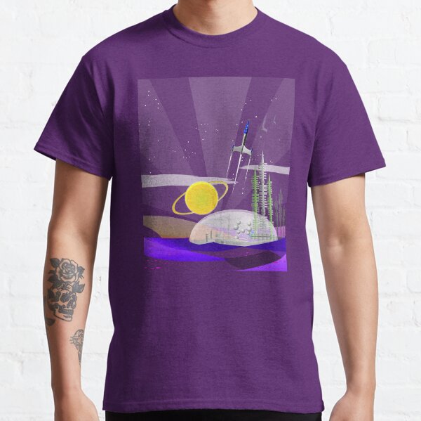 Mars Colony - Night Classic T-Shirt