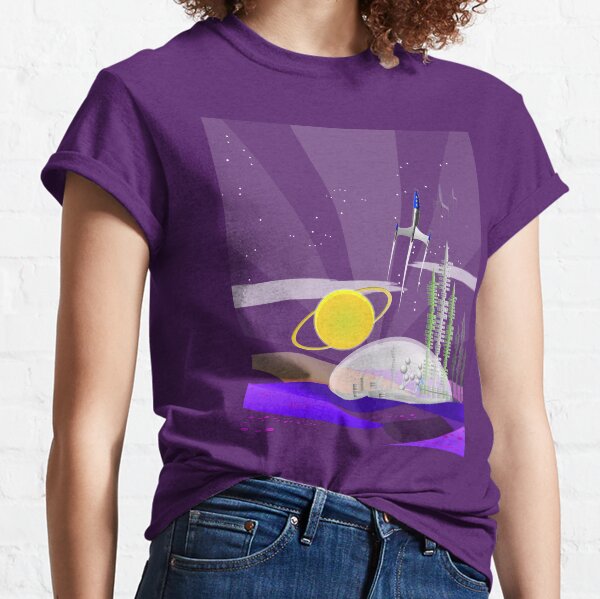 Mars Colony - Night Classic T-Shirt