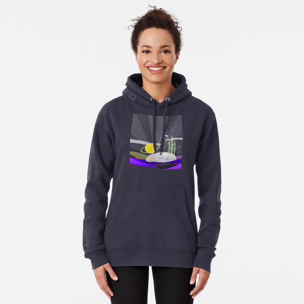 Mars Colony - Night Pullover Hoodie