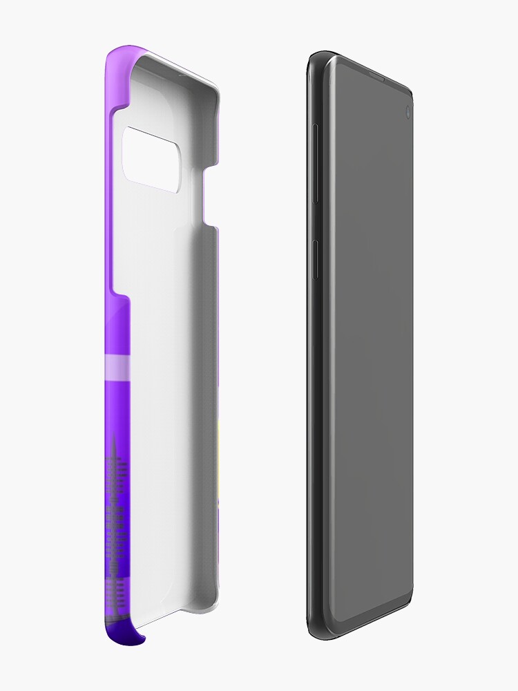 Alternate view of Mars Colony - Night Case & Skin for Samsung Galaxy