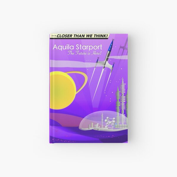 Mars Colony - Night Hardcover Journal