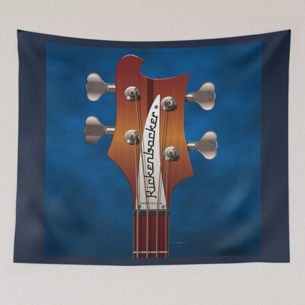 Item preview, GUITAR HEADSTOCK ART - RICKENBACKER 4003 BASS designed and sold by WOOFANG.