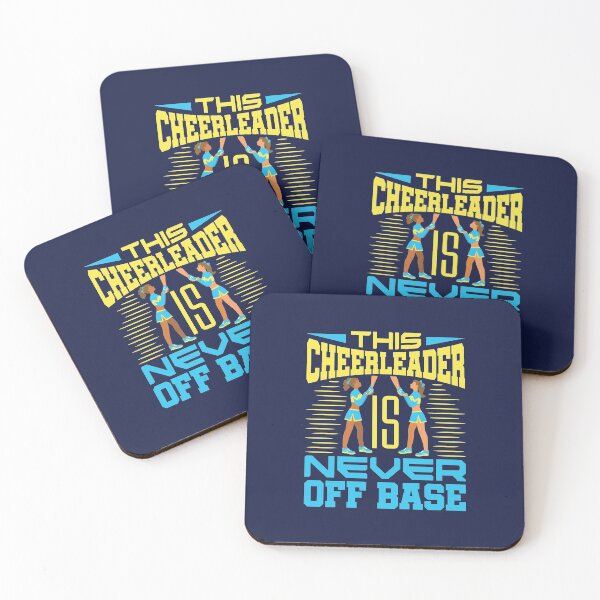 Item preview, Cheerleading Base This Cheerleader Is Never Off Base designed and sold by jaygo.