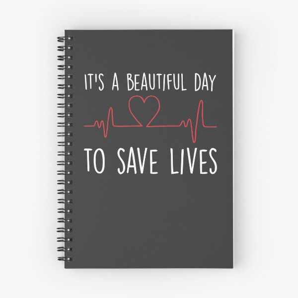 Item preview, It's a Beautiful Day To Save Lives Nurses Doctors shirt designed and sold by funnyshirt97.