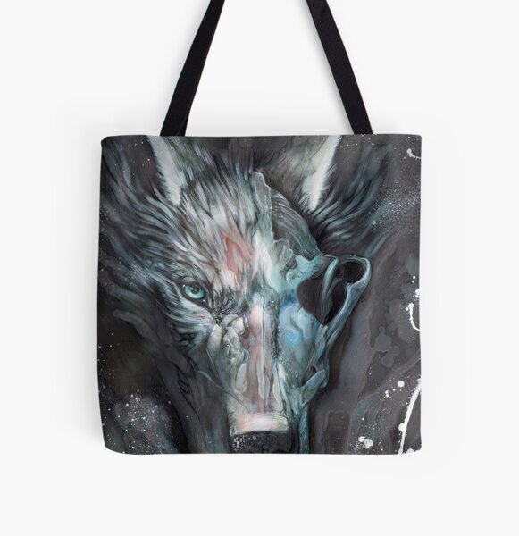 Darkwolf All Over Print Tote Bag