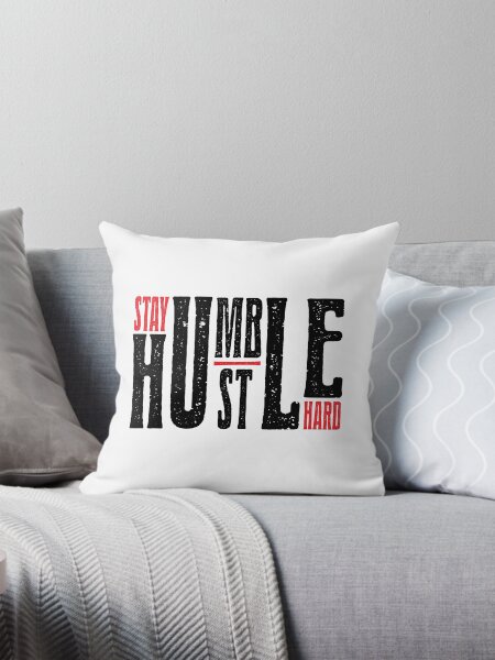 Vista previa del artículo con la obra «MANTENGASE HUMILDE HUSTLE DURO», diseñado y vendido por oldskooldesign.