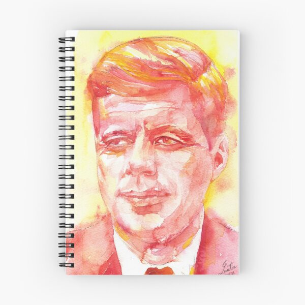 Item preview, JOHN F. KENNEDY - watercolor portrait.5 designed and sold by lautir.