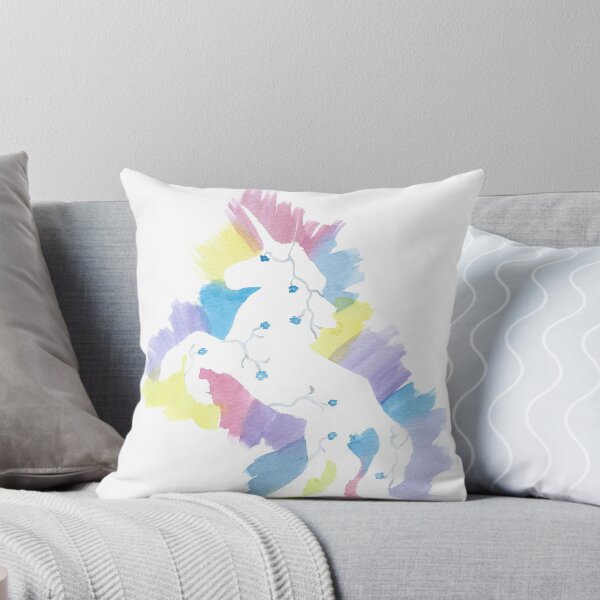 Aperçu de l'œuvre Watercolor Unicorn créée et vendue par MABArtStudio.