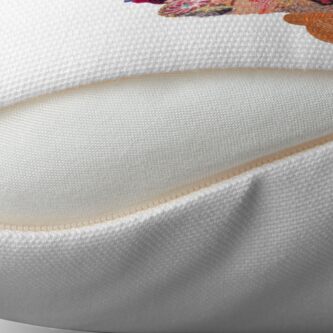 Alternate view of Dragonfly Brain - Creativity and Change Throw Pillow