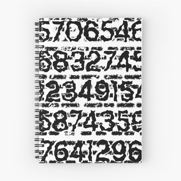 Item preview, Numbers pattern designed and sold by Melcu.