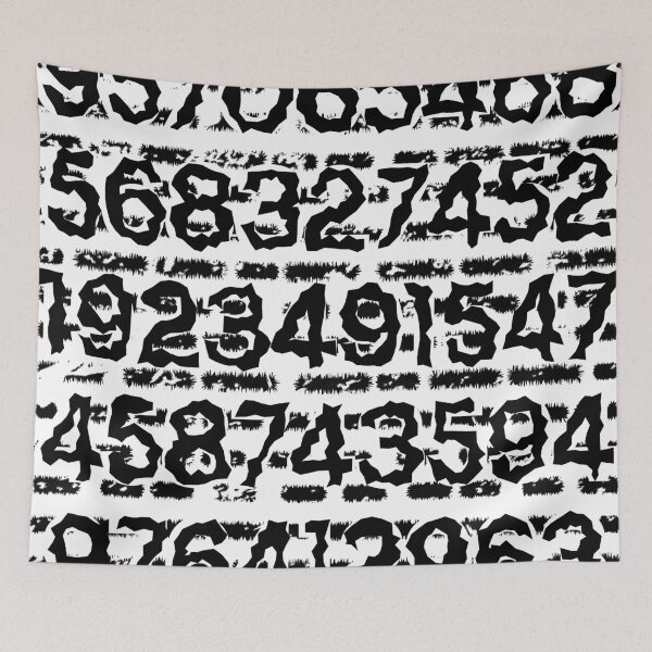 Item preview, Numbers pattern designed and sold by Melcu.
