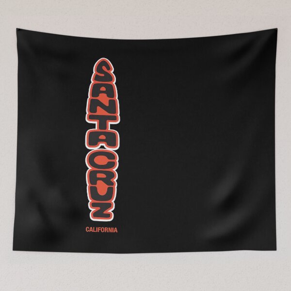 Item preview, Santa Cruz California Surfboard Tiki Logo Sticker designed and sold by Frank Schuster.