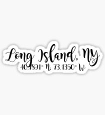 Long Island, NY Sticker