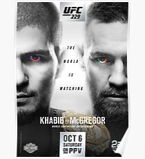 UFC 229: Khabib vs McGregor Official Event Poster (HQ) Poster