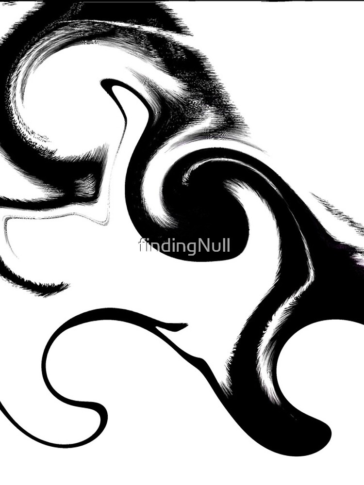 Thumbnail 4 of 4, iPhone Case, Calligraphy waves designed and sold by findingNull.
