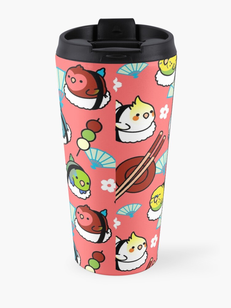 Alternate view of Sushi Time with Cody the Lovebird & Friends Travel Mug