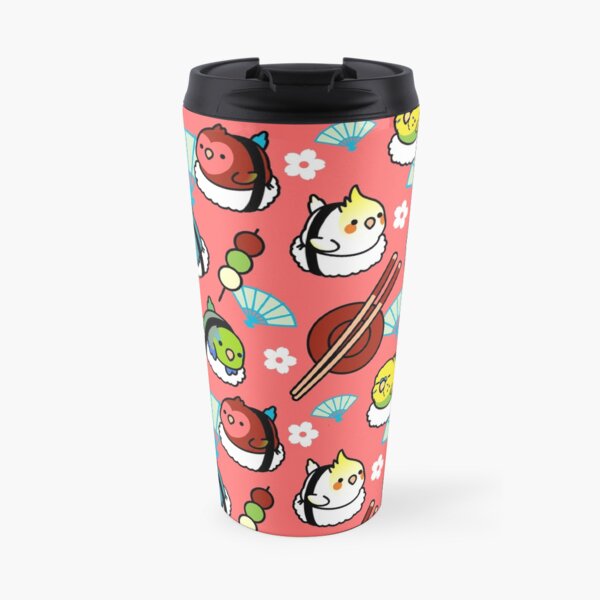 Sushi Time with Cody the Lovebird & Friends Travel Mug