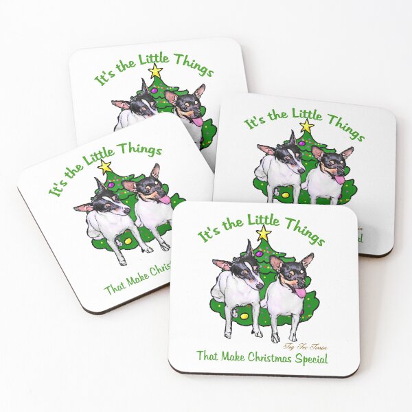 Item preview, Toy Fox Terrier Christmas Gifts designed and sold by springdaleshops.
