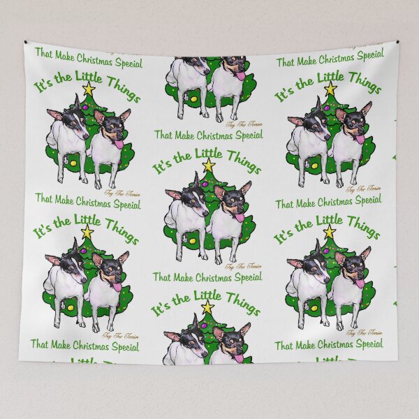 Item preview, Toy Fox Terrier Christmas Gifts designed and sold by springdaleshops.