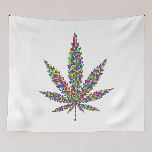 Item preview, Psychedelic Marijuana Leaf designed and sold by Limbodotlife.