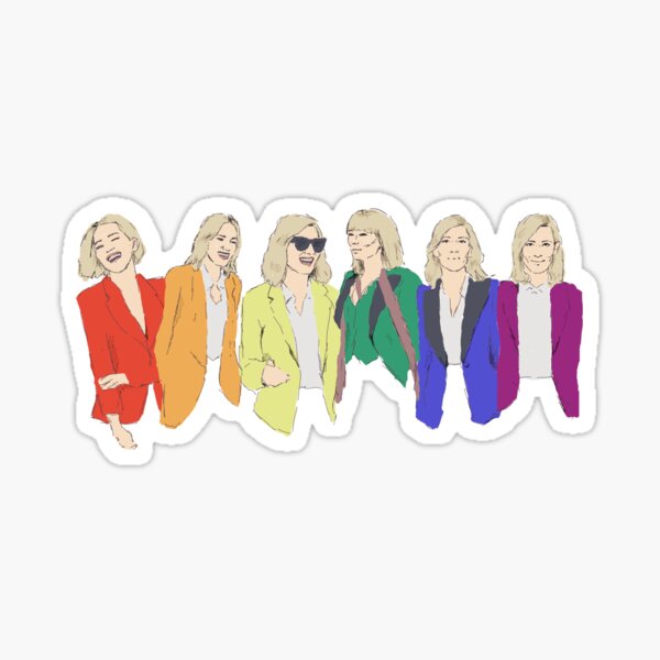 Item preview, Cate Blanchett - Rainbow Pride Flag  designed and sold by brainbag.