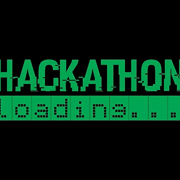 Artwork thumbnail, Hackathon Loading Green Retro Coder Type by Bronby