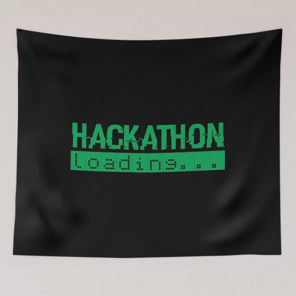 Item preview, Hackathon Loading Green Retro Coder Type designed and sold by Bronby.