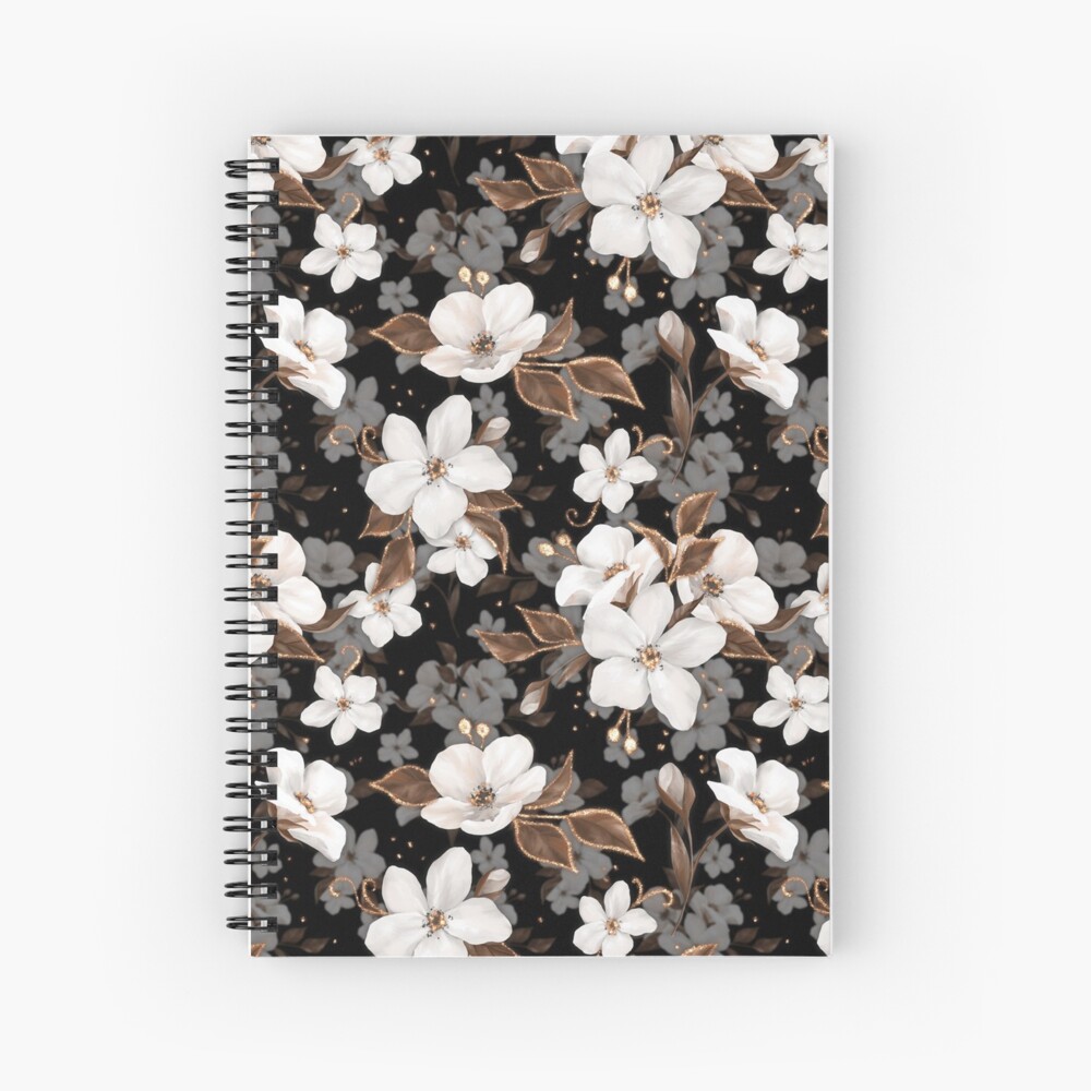 Flores de manzana Cuaderno de espiral