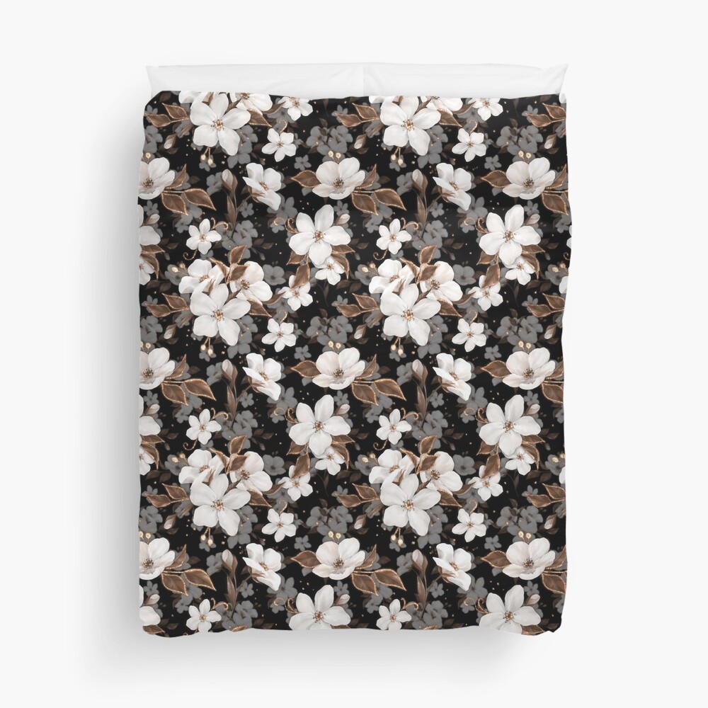 Apple flowers Duvet Cover