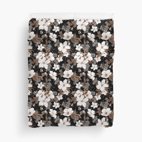 Apple flowers Duvet Cover