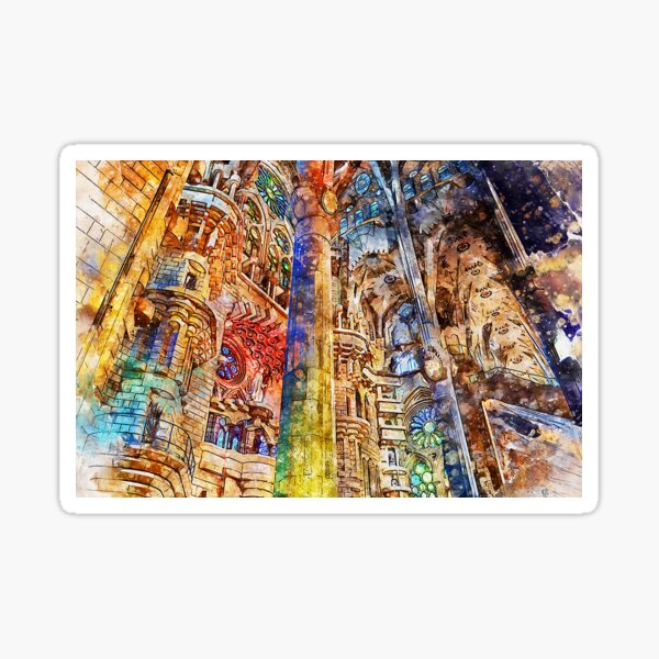Item preview, Barcelona, Sagrada Familia designed and sold by AM FineArtPrints.