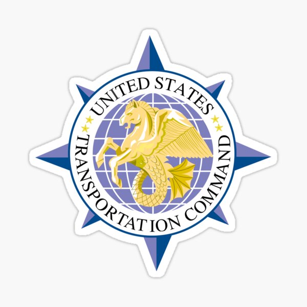 Item preview, United States Transportation Command (USTRANSCOM) Emblem designed and sold by Nikki SpaceStuffPlus.