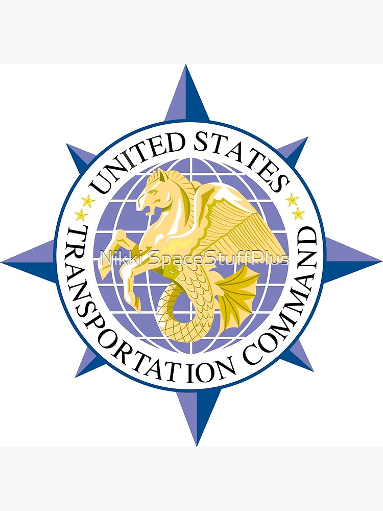 United States Transportation Command (USTRANSCOM) Emblem Premium Matte ...