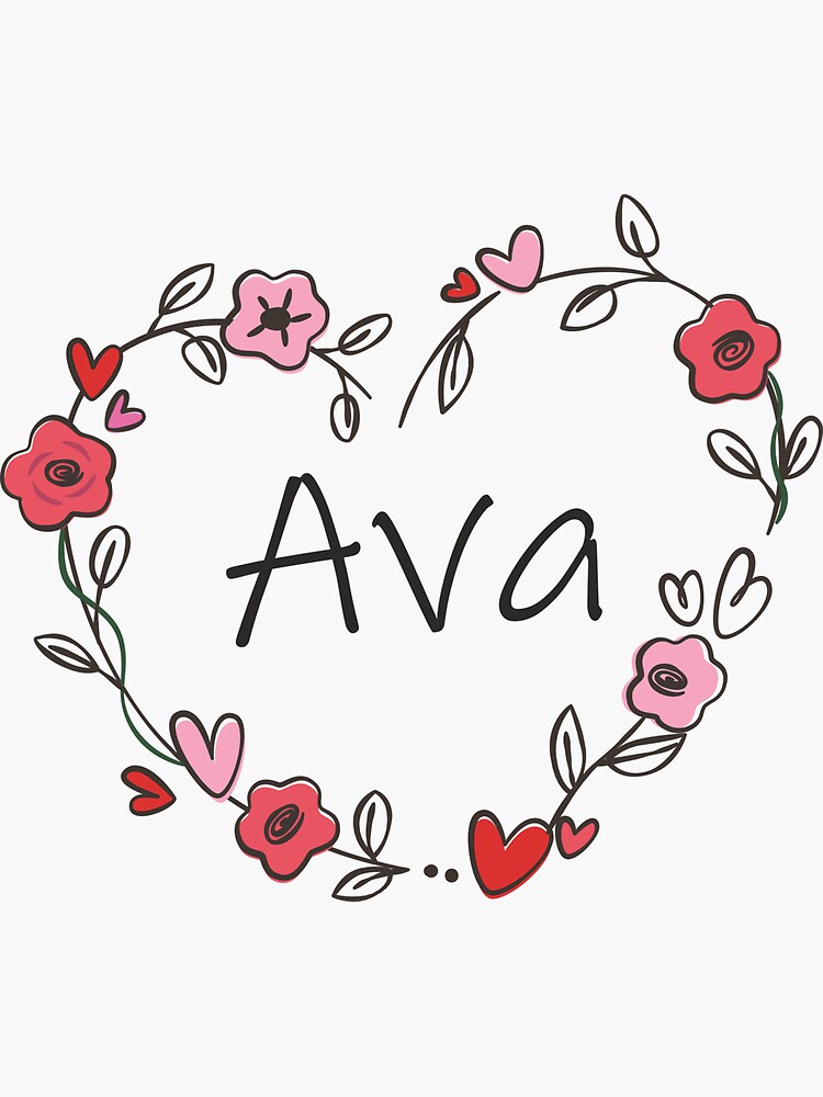 Ava Sticker For Sale By Oleo79 Redbubble