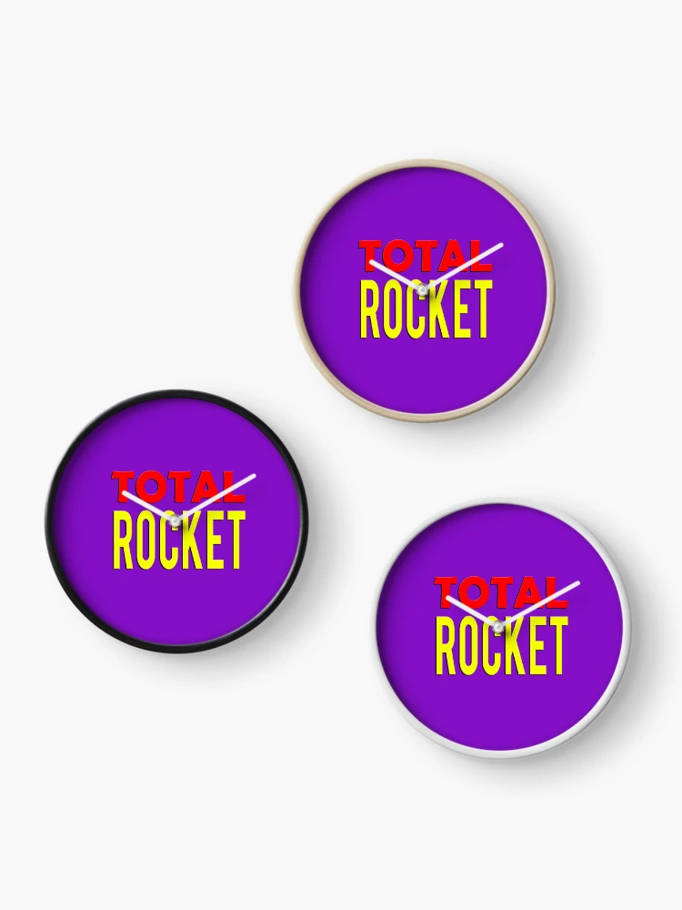 Thumbnail 3 of 4, Clock, TOTAL ROCKET designed and sold by StuWho.