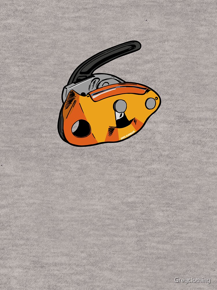 Grigri 2 Petzl Orange Climbing Bouldering Belay T-Shirt