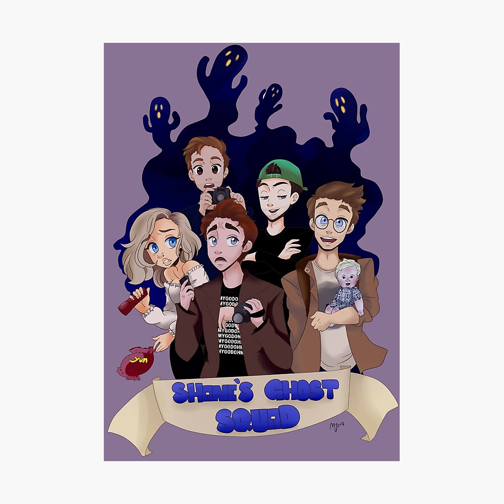 Poster La Brigade Fantome De Shane Par Sosregeit Redbubble