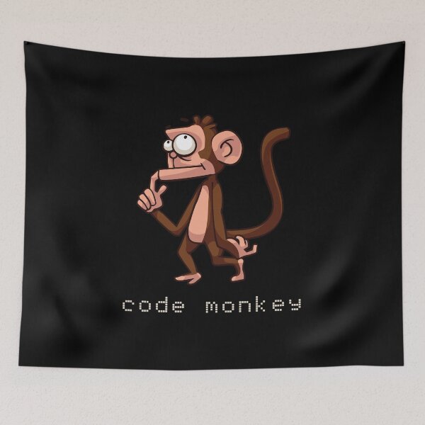 Item preview, Hackathon Code Monkey Team Coders designed and sold by Bronby.