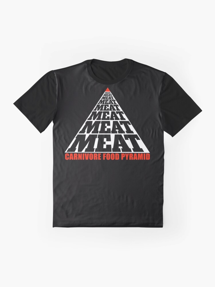 carnivore food pyramid shirt