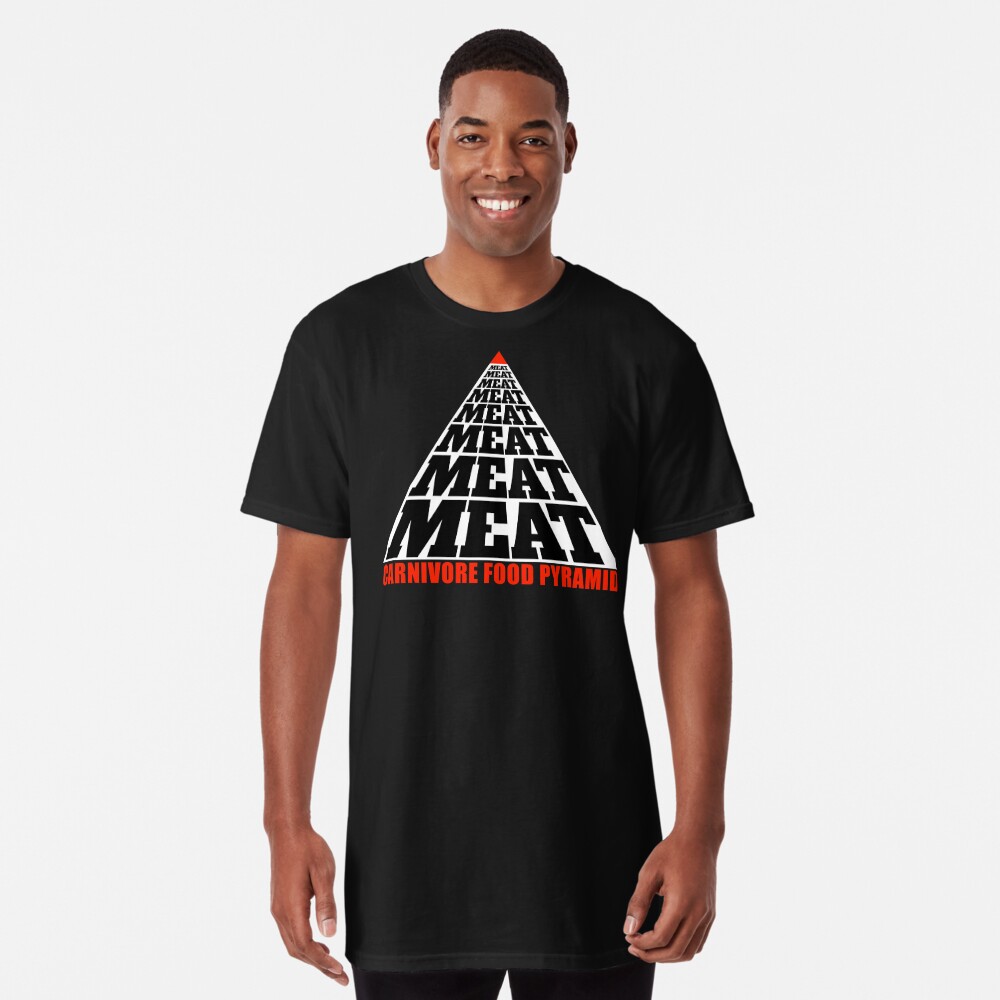 carnivore food pyramid shirt