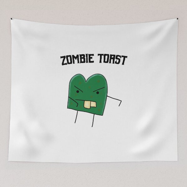Item preview, angry zombie toast designed and sold by heisennerd.