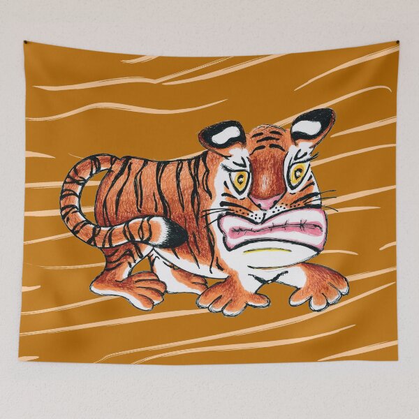 Item preview, Sulking Tiger designed and sold by cuprum.