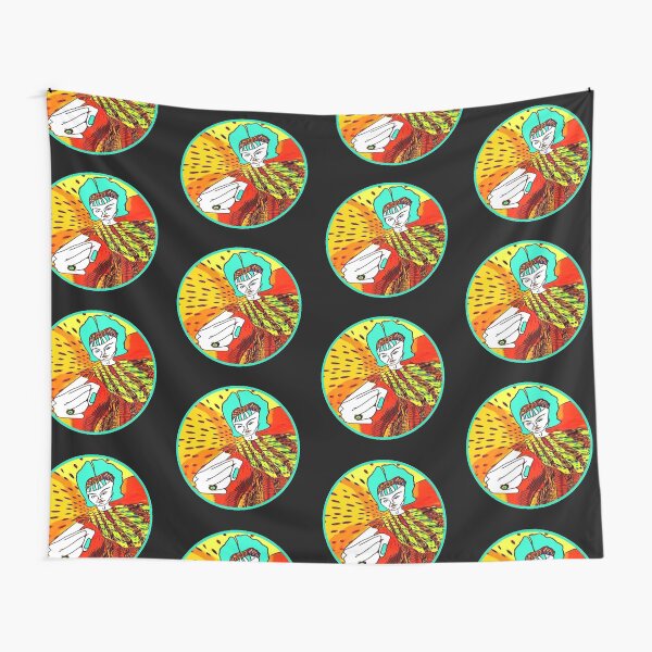 Angry Girl Tapestry