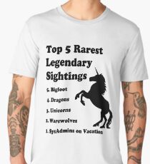 Top 5 rarest legendary signtings Men's Premium T-Shirt
