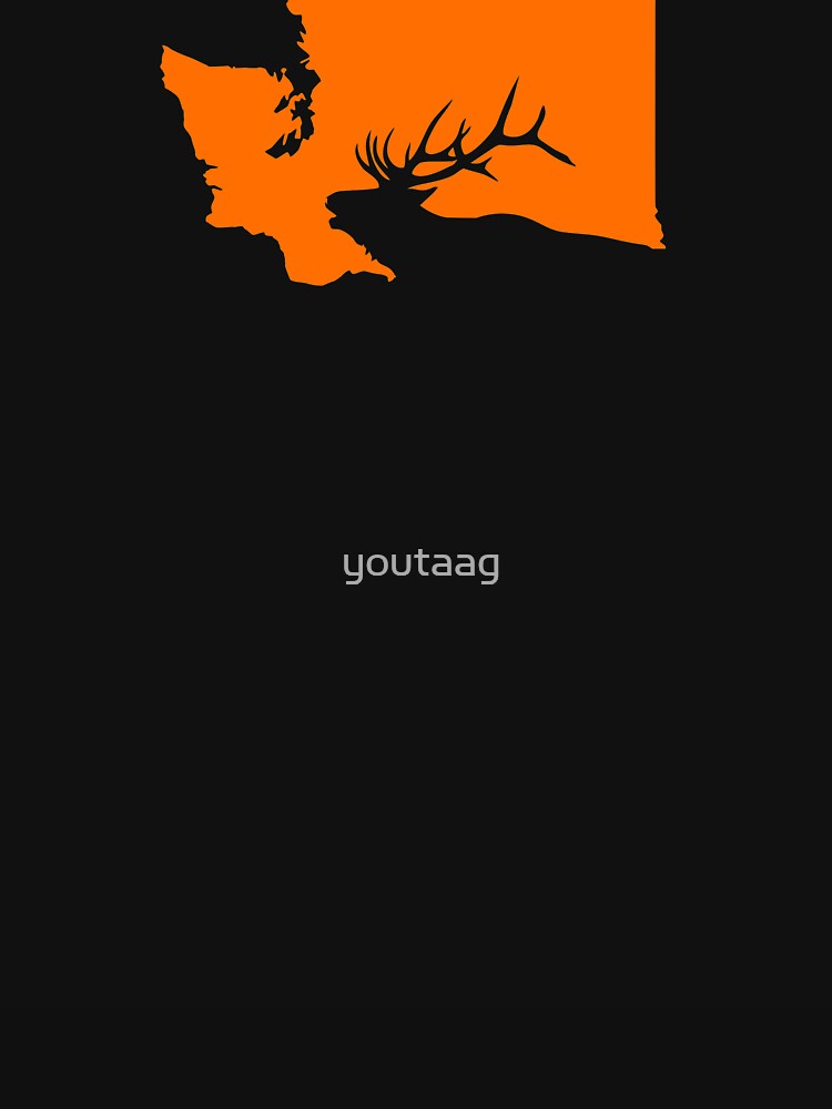 "Washington State Elk Hunting" Tshirt for Sale by youtaag Redbubble archery tshirts