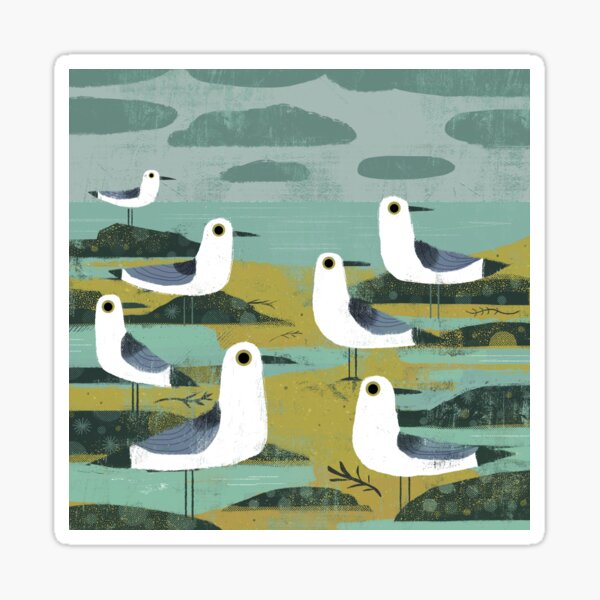 Gulls Sticker