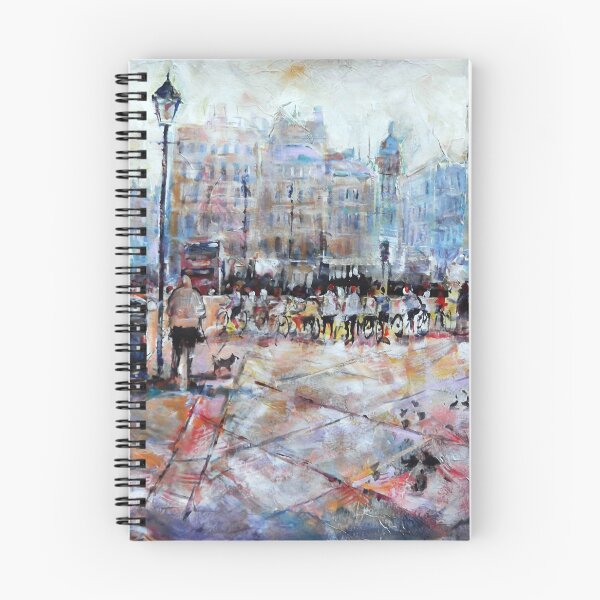 Item preview, London Cyclists City Street Scene designed and sold by Ballet Dance-Artist.