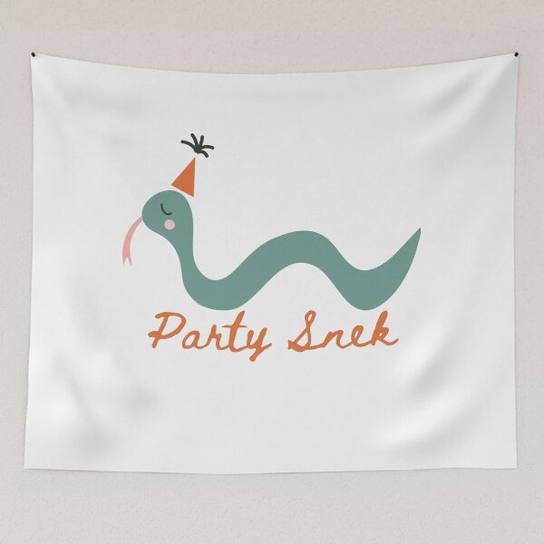 Item preview, Party Snek designed and sold by StrongGirlsClub.