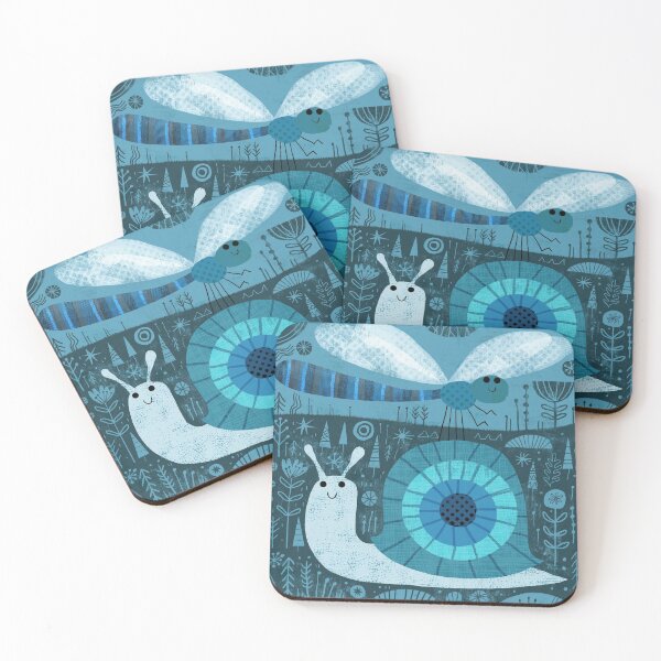 Item preview, Dragonfly and Snail designed and sold by gklucas.