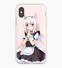Vanilla being cute iPhone Case